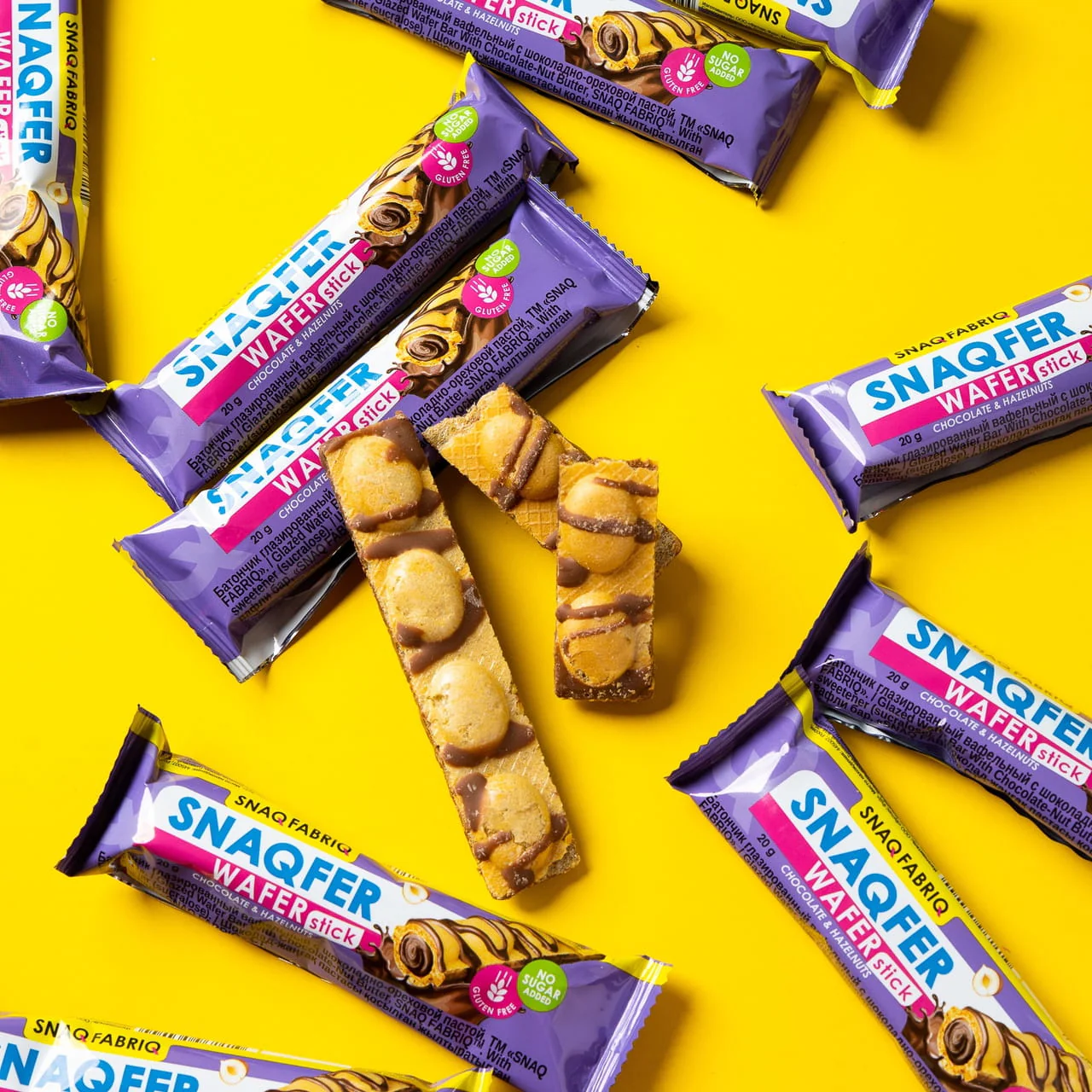  Snaq Fabriq - Snaqfer Protein Wafer Stick 