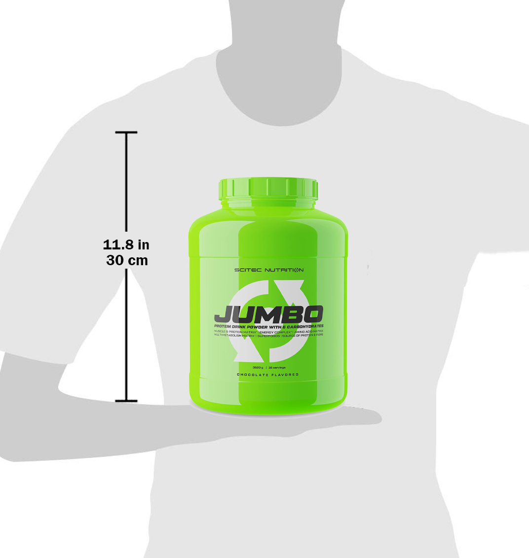  Scitec Nutrition - Jumbo Protein Drink Powder with Carbohydrates 