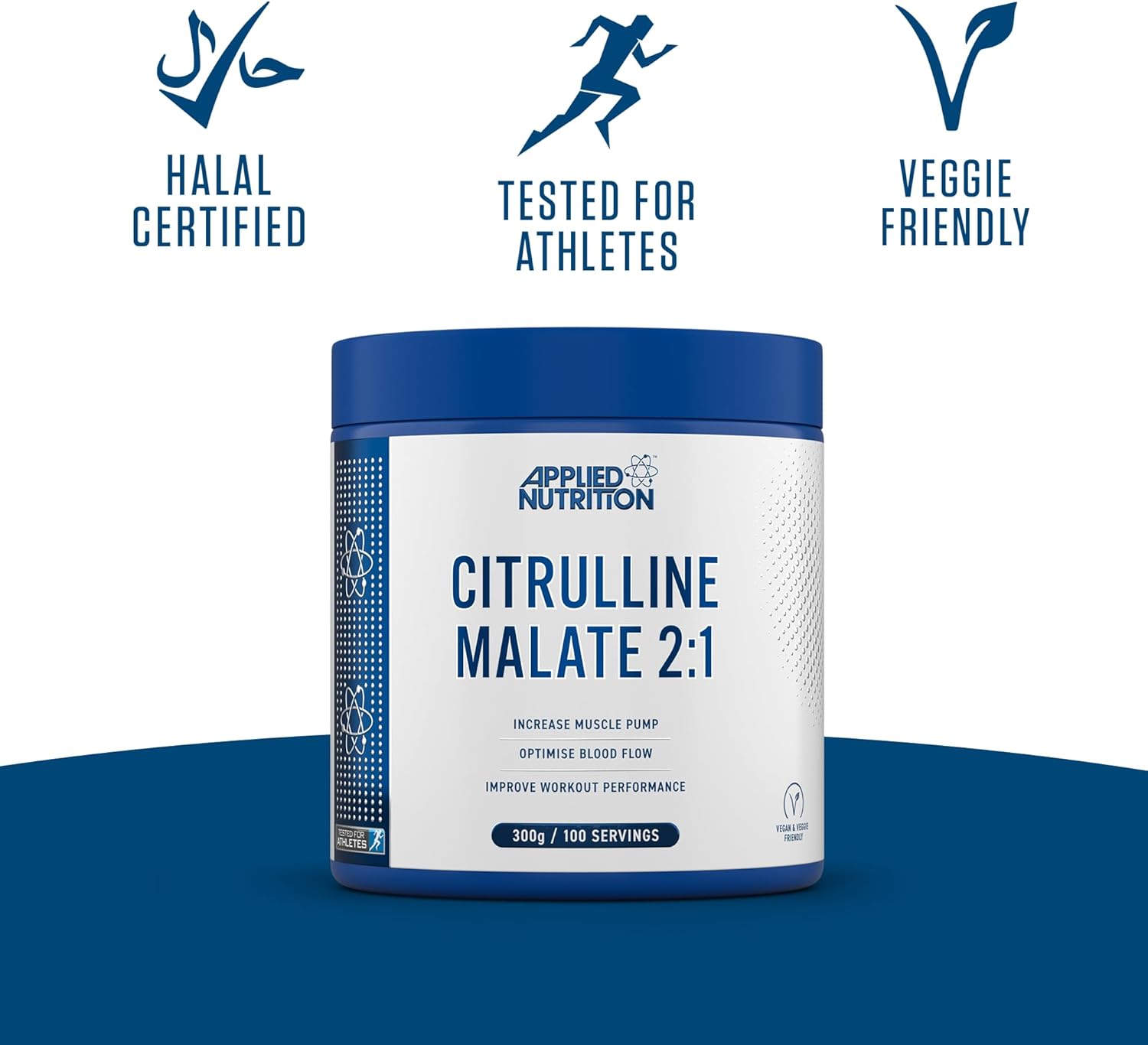  أبلايد نيوتريشن - سيترولين ماليت 2:1 (300 جم) - Applied Nutrition Citrulline Malate 