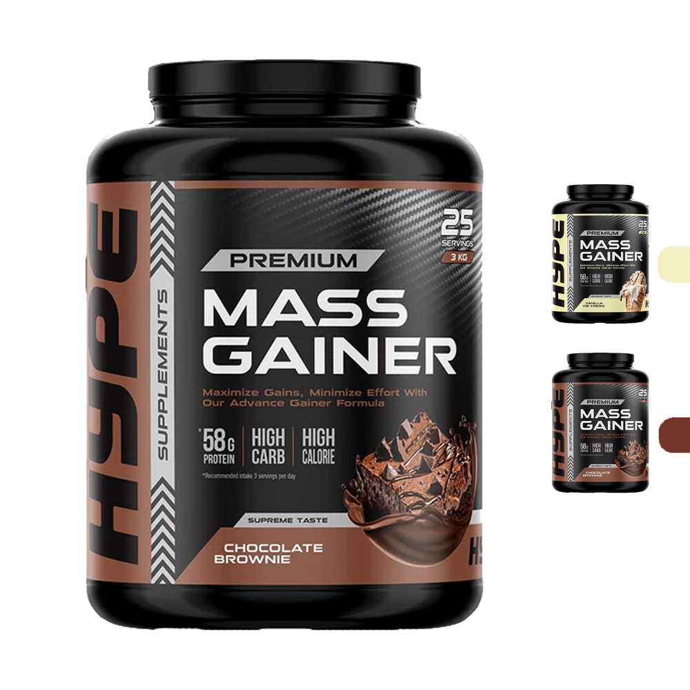 هايب - بريميوم ماس جينر (3 كجم) - Hype Premium Mass Gainer  