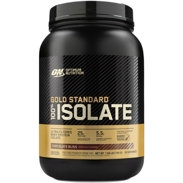  أوبتيموم نيوترشن - جولد ستاندرد 100% بروتين ايزوليت (744 جم) - Optimum Gold Standard Protein Isolate 