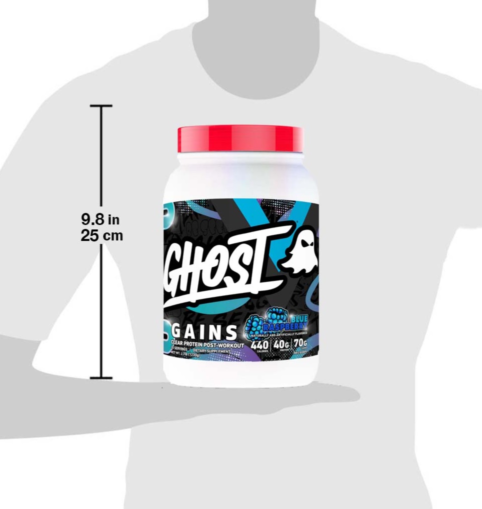  Ghost - Clear Mass Gainer Protein Post-Workout (20 Servings) 