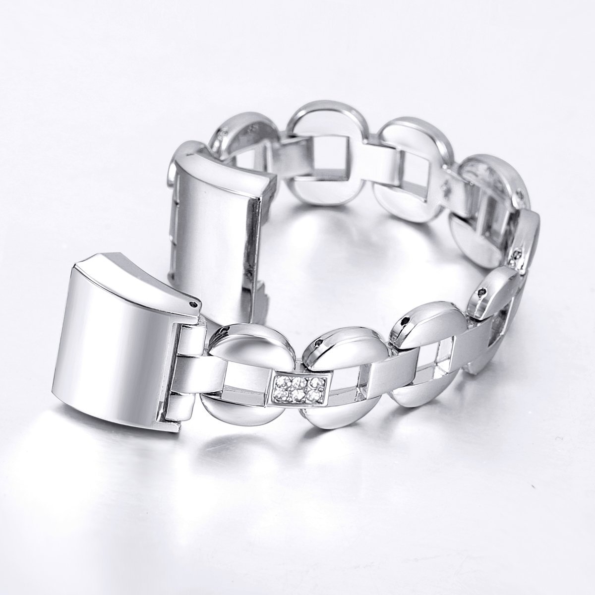  سوار تبديل معدني لساعة فيتبيت تشارج 2 -Metal band for Fitbit Charge 2 