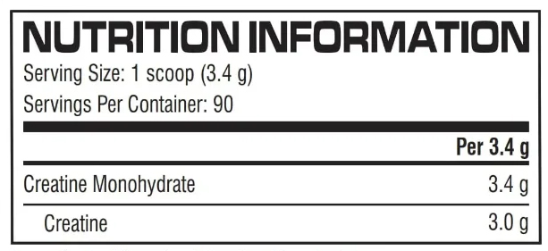  سيليكور - كور برفورمانس كرياتين مونوهيدرات (306 جم) - Cellucor COR-Performance Creatine 