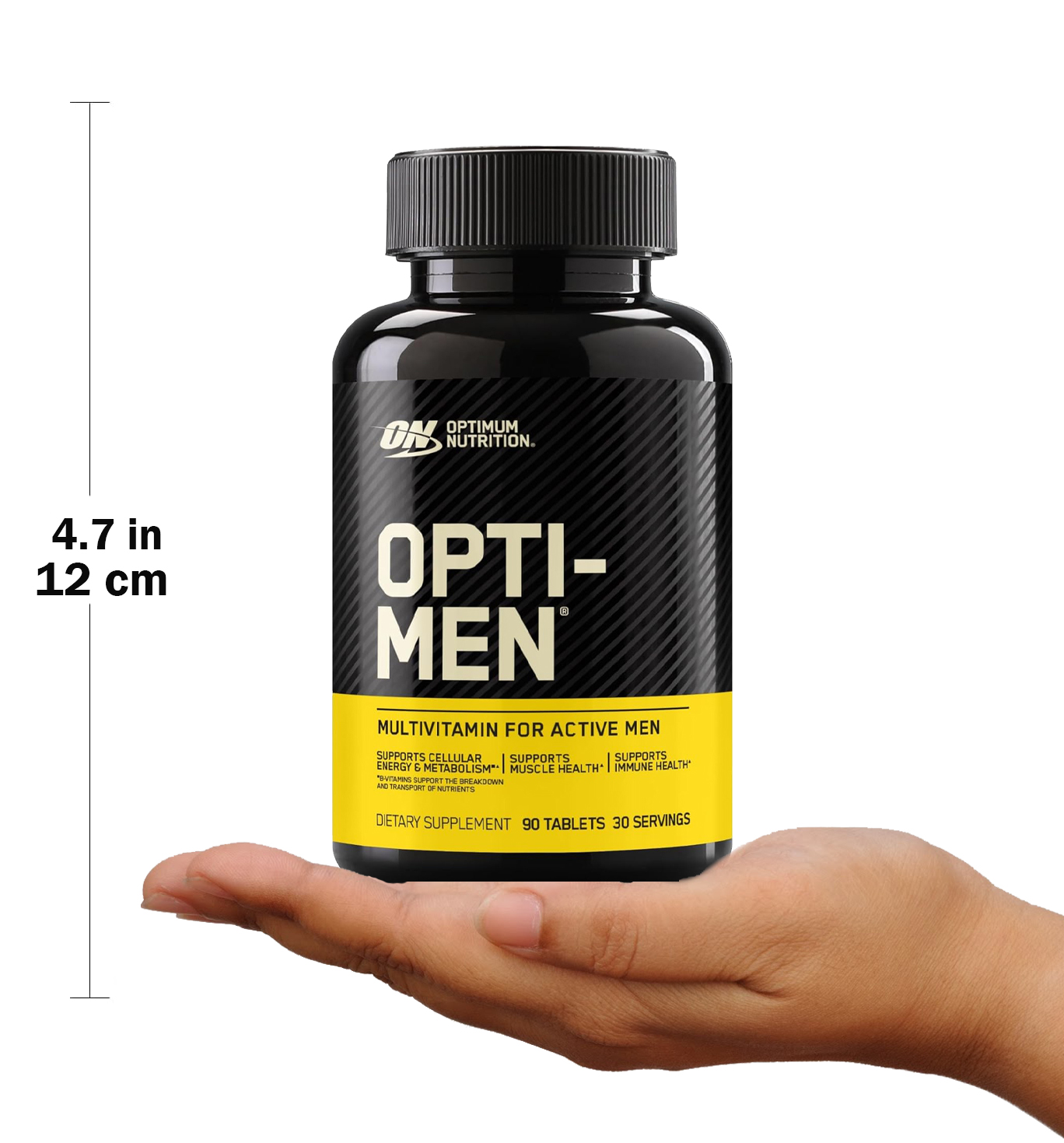 أوبتيموم نيوتريشن - أوبتي- مين مالتي فيتامين للرجال (90 حبة) - Optimum Nutrition Opti-Men Multivitamin For Men 