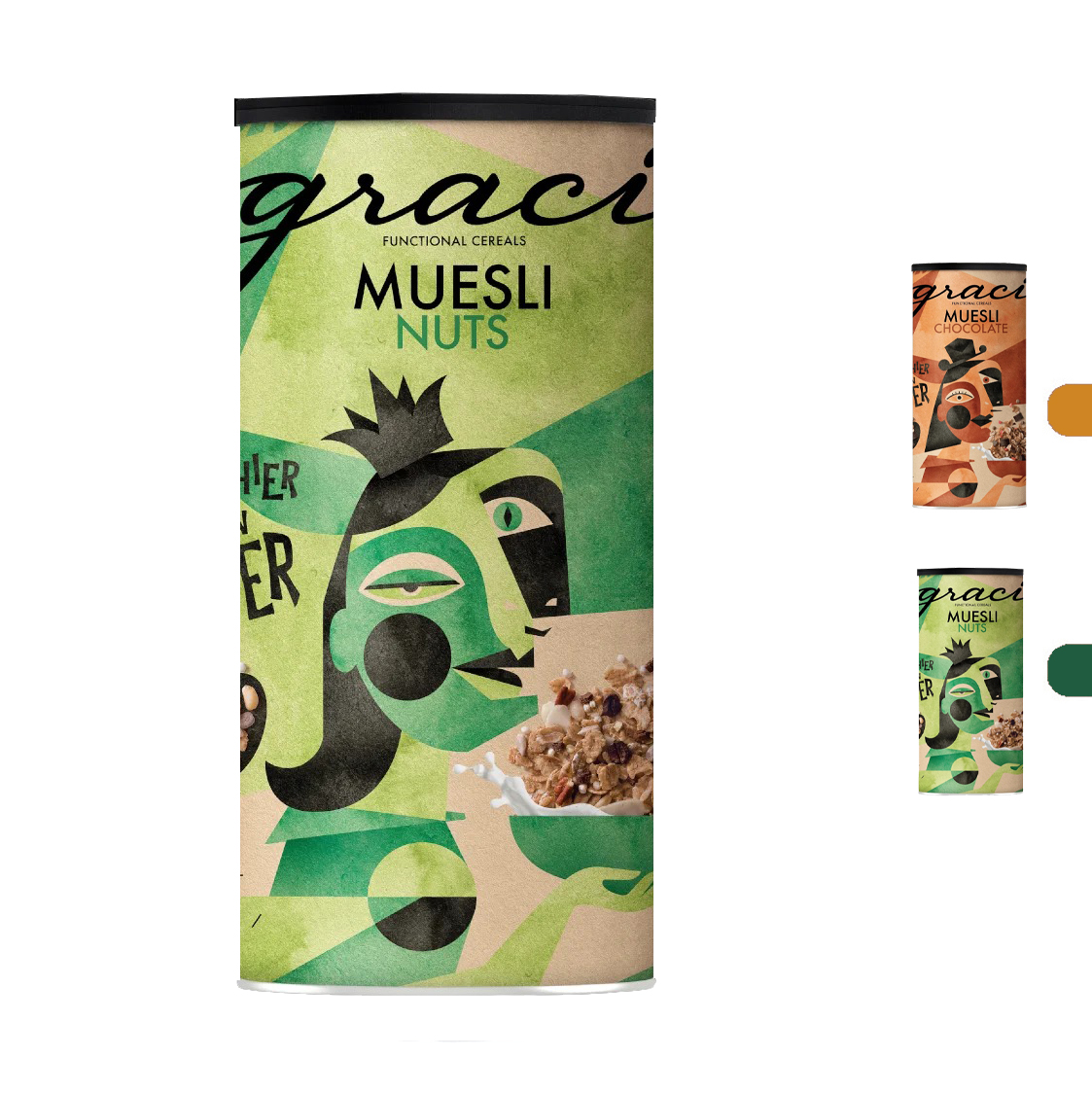  جراسي - حبوب الافطار موسلي (500 جم) - Graci - Muesli Cereals 