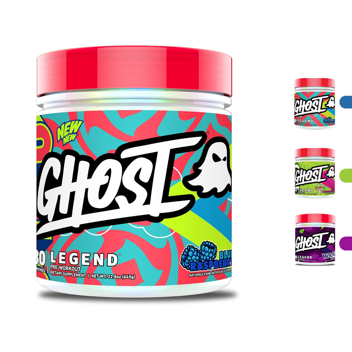  Ghost - Legend Pre-Workout Energy Powder (30 Servings) 