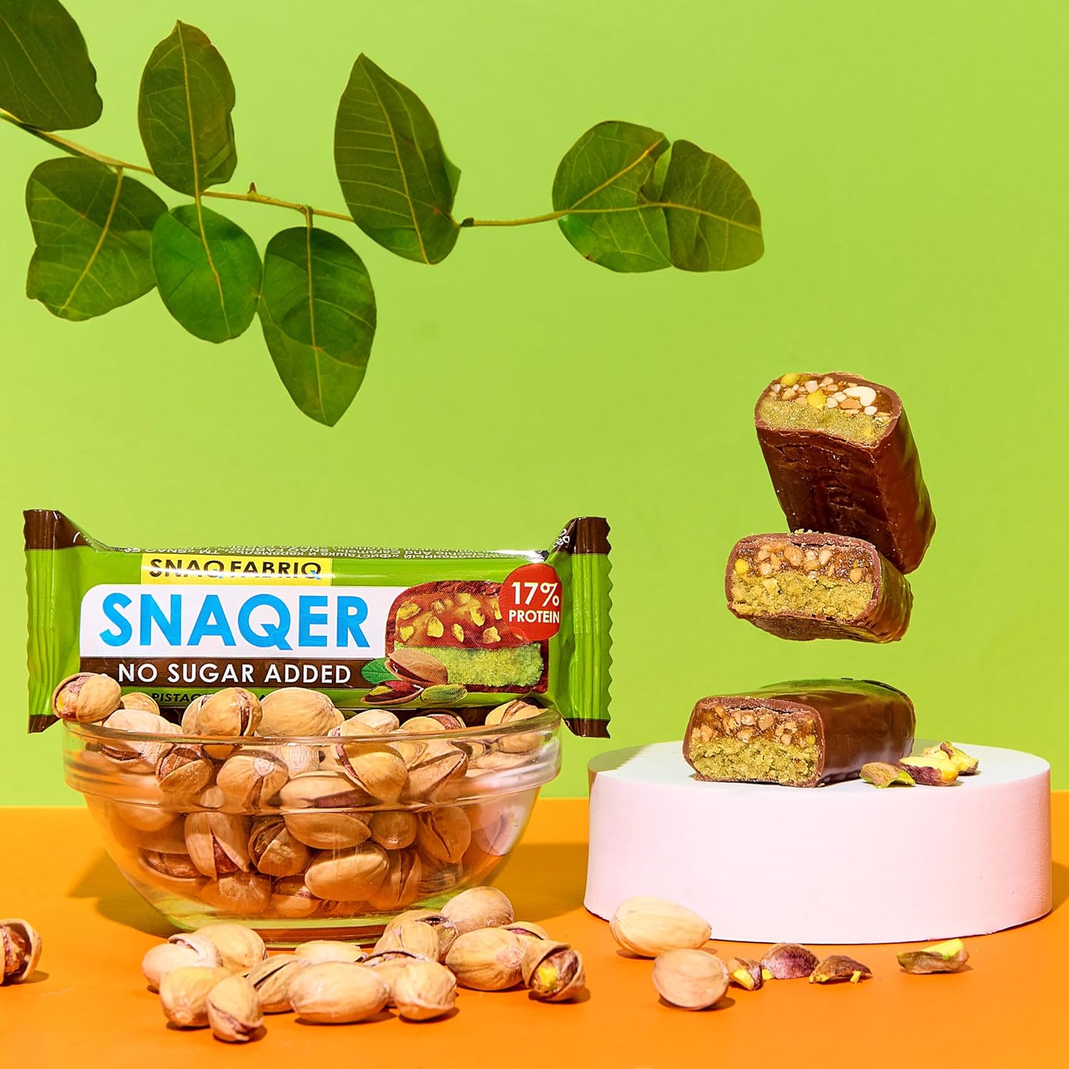  SNAQ FABRIQ - Snaqer Glazed Protein Bar 