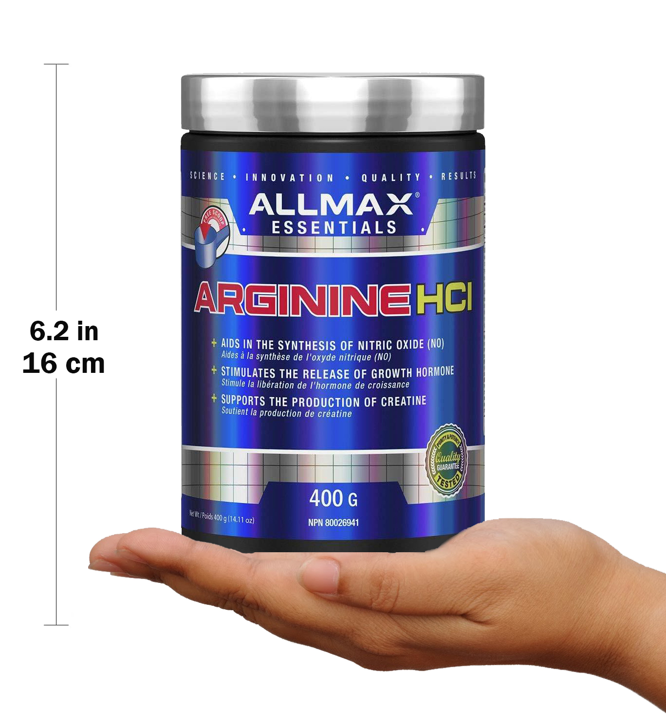  اول ماكس‏, أرجينين هيدروكلوريد ALLMAX Essentials ARGININE HCL 