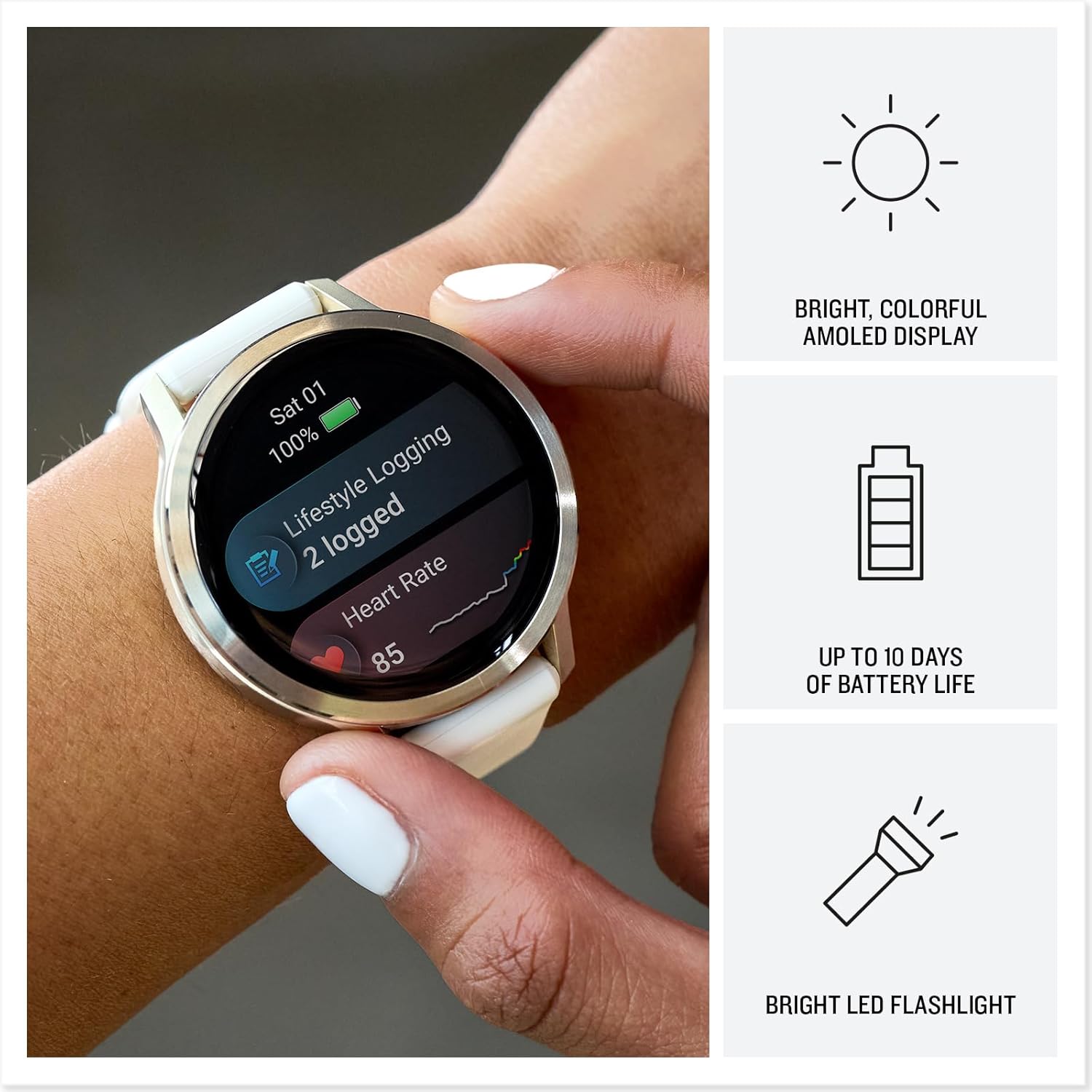  ساعة جارمن الذكية موديل فينو 4 (Garmin Venu 4) 