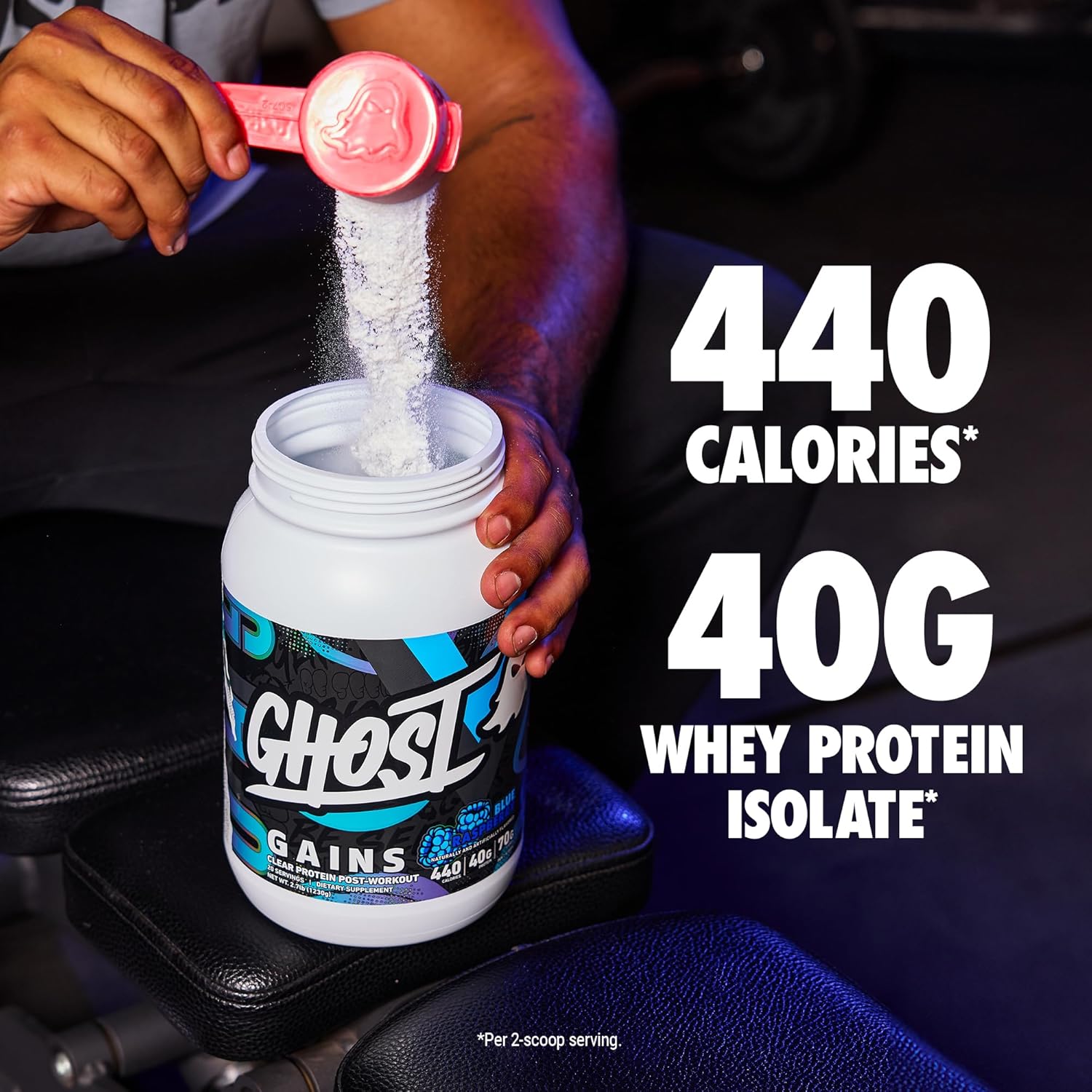  Ghost - Clear Mass Gainer Protein Post-Workout 