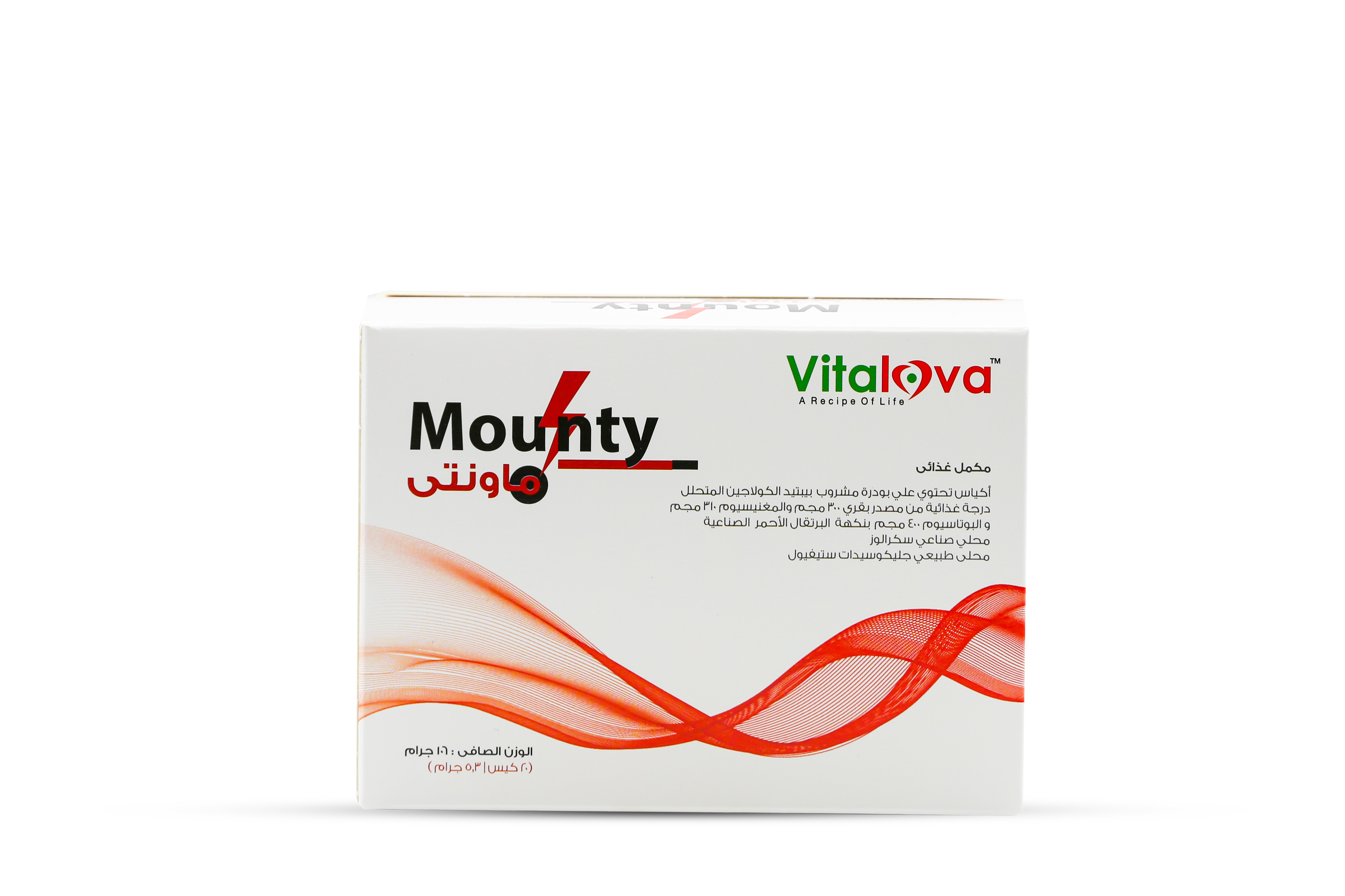  Mounty - Collagen Peptide Potassium (20 Sachets) 
