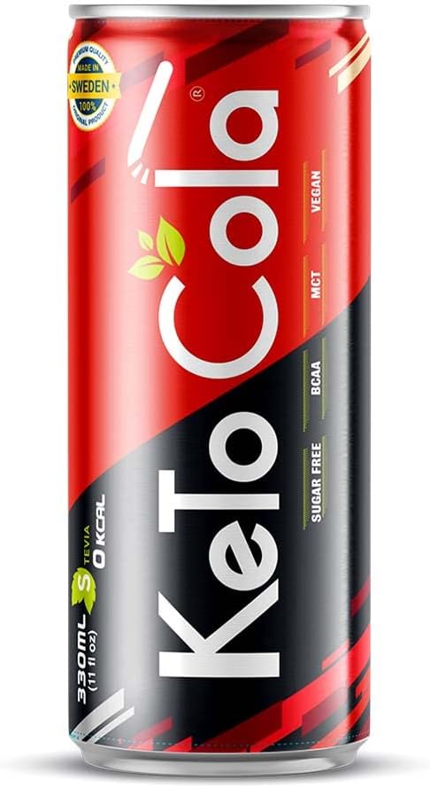  لابيرفا -كيتو كولا (24 علبة) - laperva Keto Cola Healthy Drink 