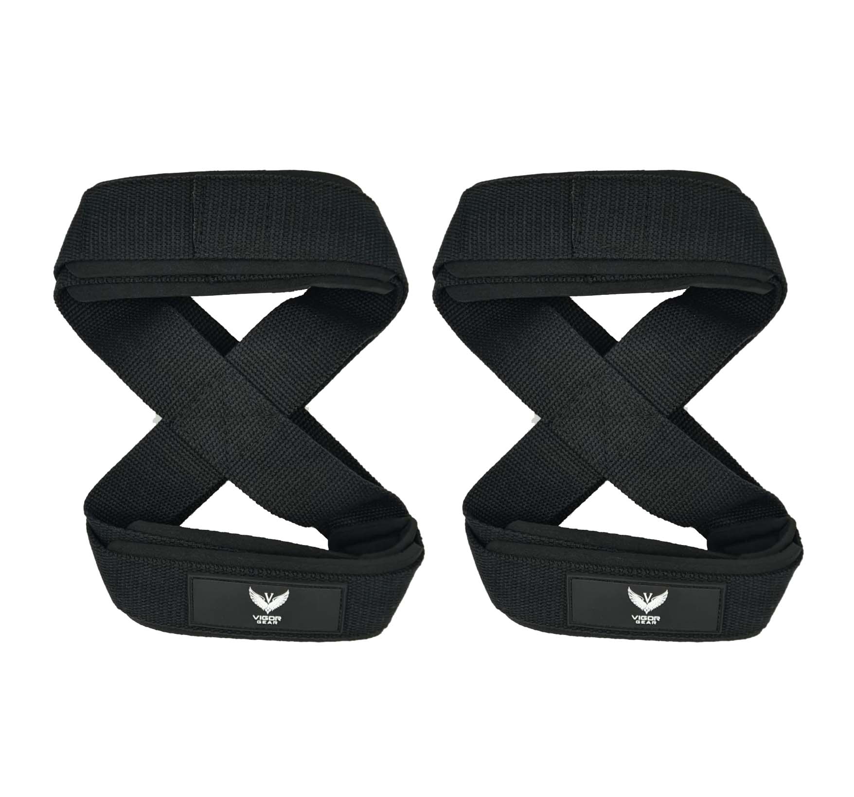  فيجور - أحزمة رفع الأثقال بتصميم شكل 8 - Vigor Figure 8 Lifting Straps 