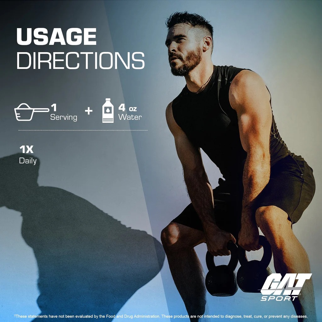  جات سبورت مسحوق كرياتين مونوهيدرات GAT SPORT Creatine Monohydrate 