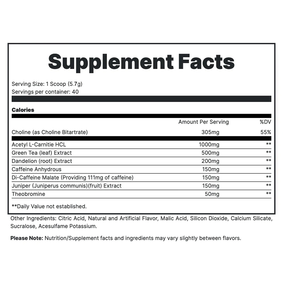  Redcon1 - Double Tap Pre-Cardio Powder 