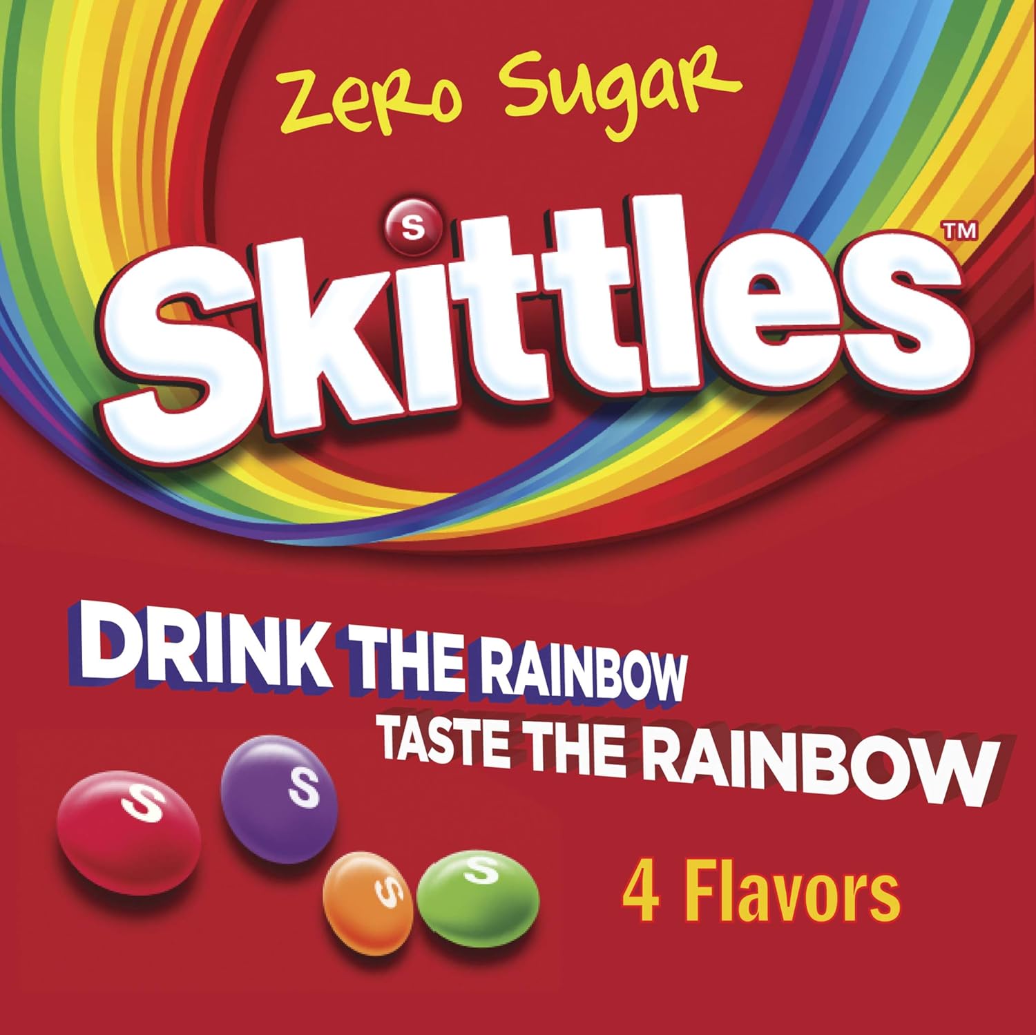  Skittles Singles to Go Drink Mix – Instant Fruit-Flavored Powder 
