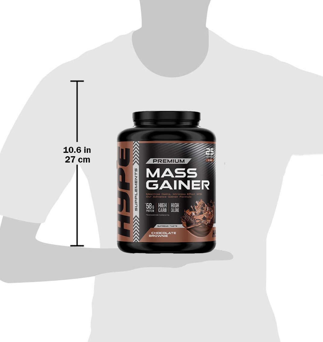  هايب - بريميوم ماس جينر (3 كجم) - Hype Premium Mass Gainer  