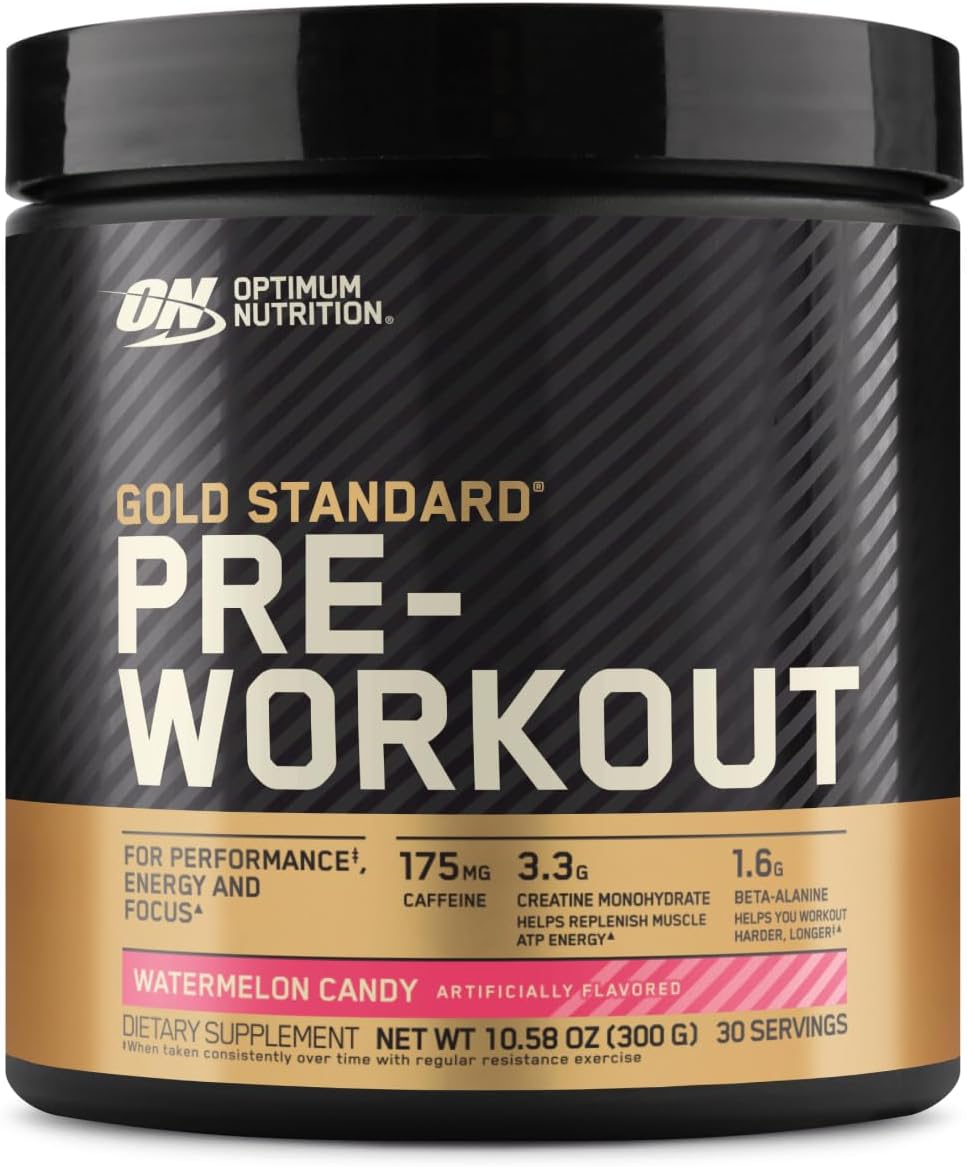  اوبتيموم نيوتريشن - جولد ستاندر قبل التمرين (300 جم) - Optimum Nutrition Gold Standard Pre-Workout 