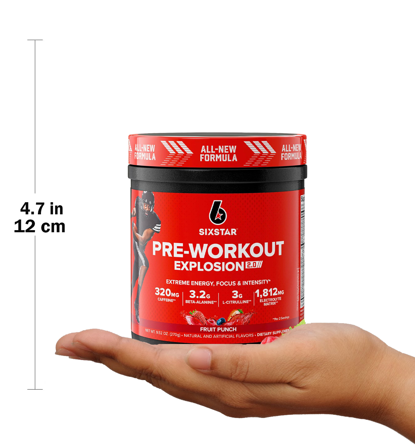  سيكس ستار - اكسبلوجن 2.0 قبل التمرين (270 جم) - Six Star Explosion 2.0 Pre-Workout 