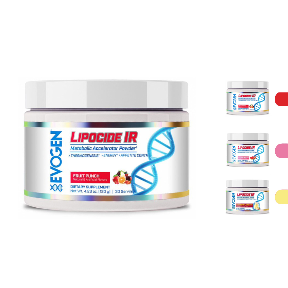  ايفوجين - ليبو سيد اي ار حارق دهون (120 جم) Evogen Lipocide IR Fat Burner 