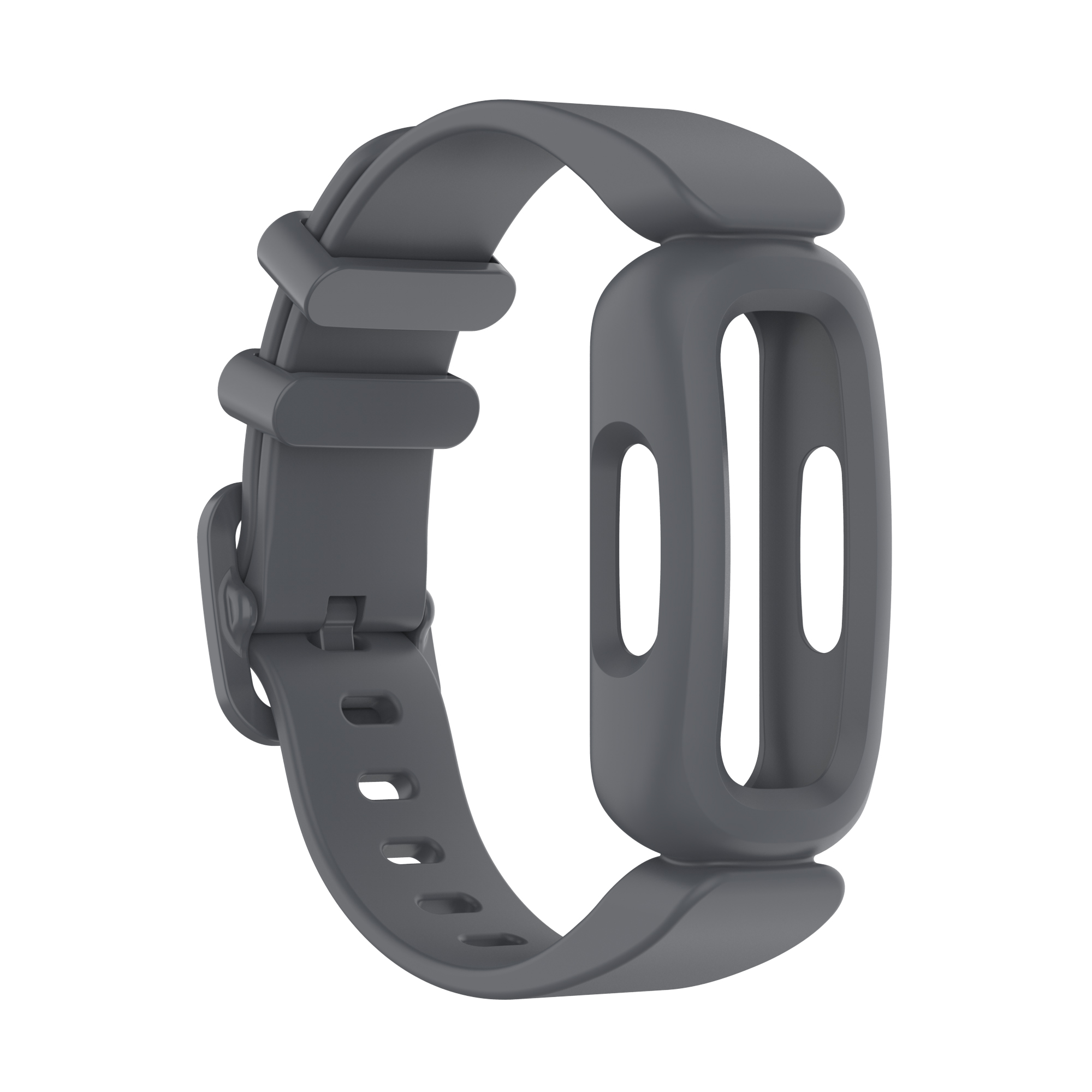  سوار  سليكون  لساعة فيتبيت ايس 3 رمادي Silicon  Band for Fitbit Ace 3 