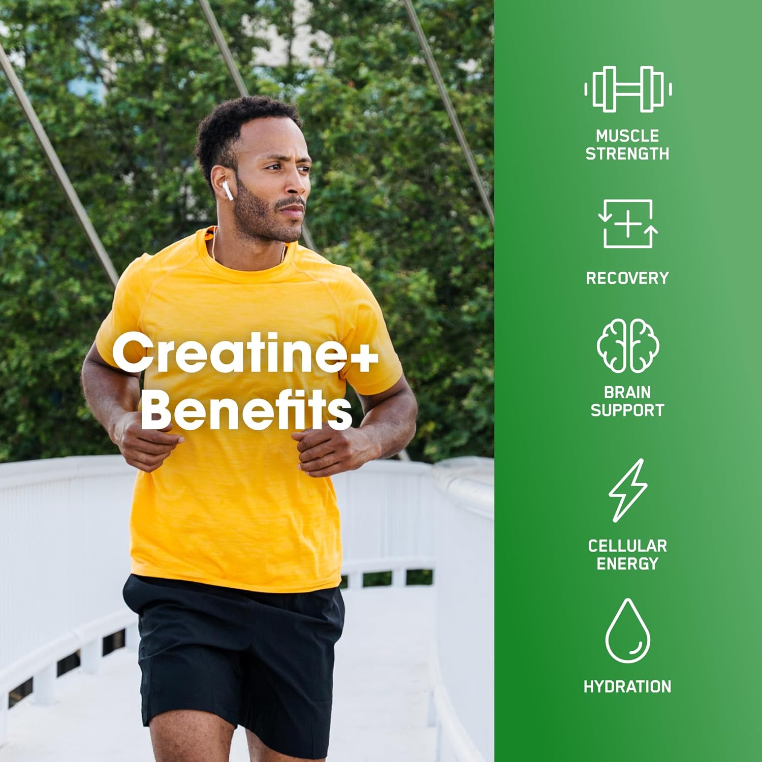  اوبتيموم نيوتريشن - كرياتين مونوهيدرات بلس (360 جم) - Optimum Nutrition Creatine Monohydrate Plus 