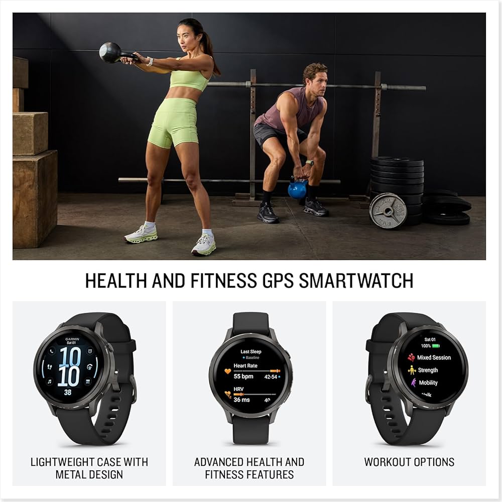  ساعة جارمن الذكية موديل فينو 4 (Garmin Venu 4) 