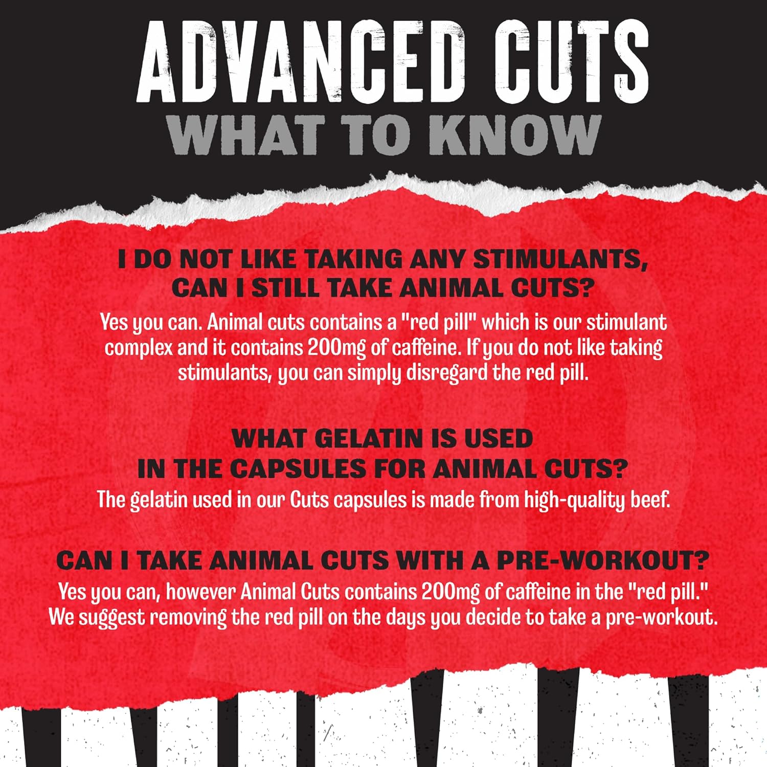  Universal Nutrition - Animal Advanced Cuts 