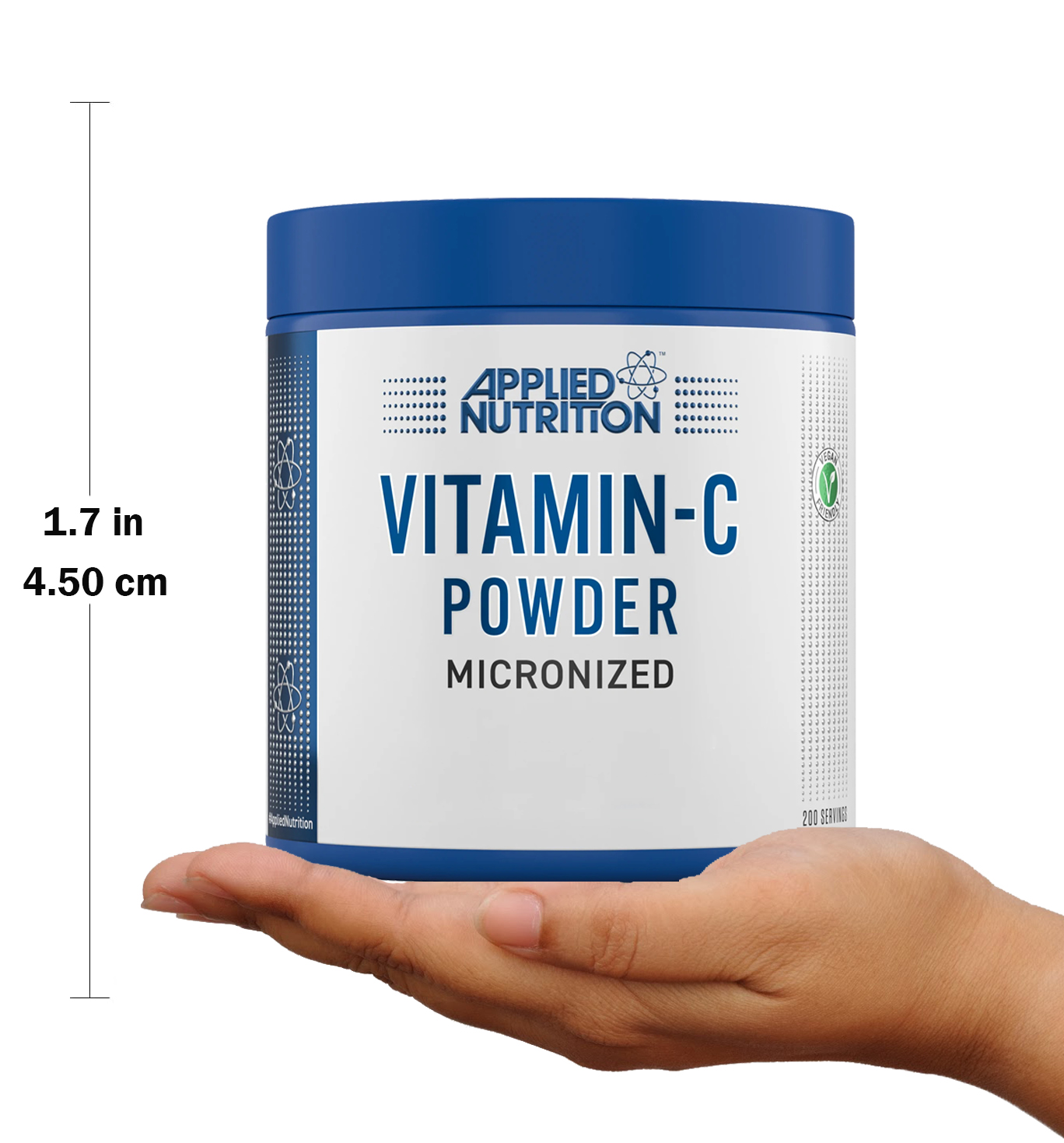 أبلايد نيوتريشن فيتامين سي بودر (200 حصة غذائية) APPLIED NUTRITION VITAMIN-C 