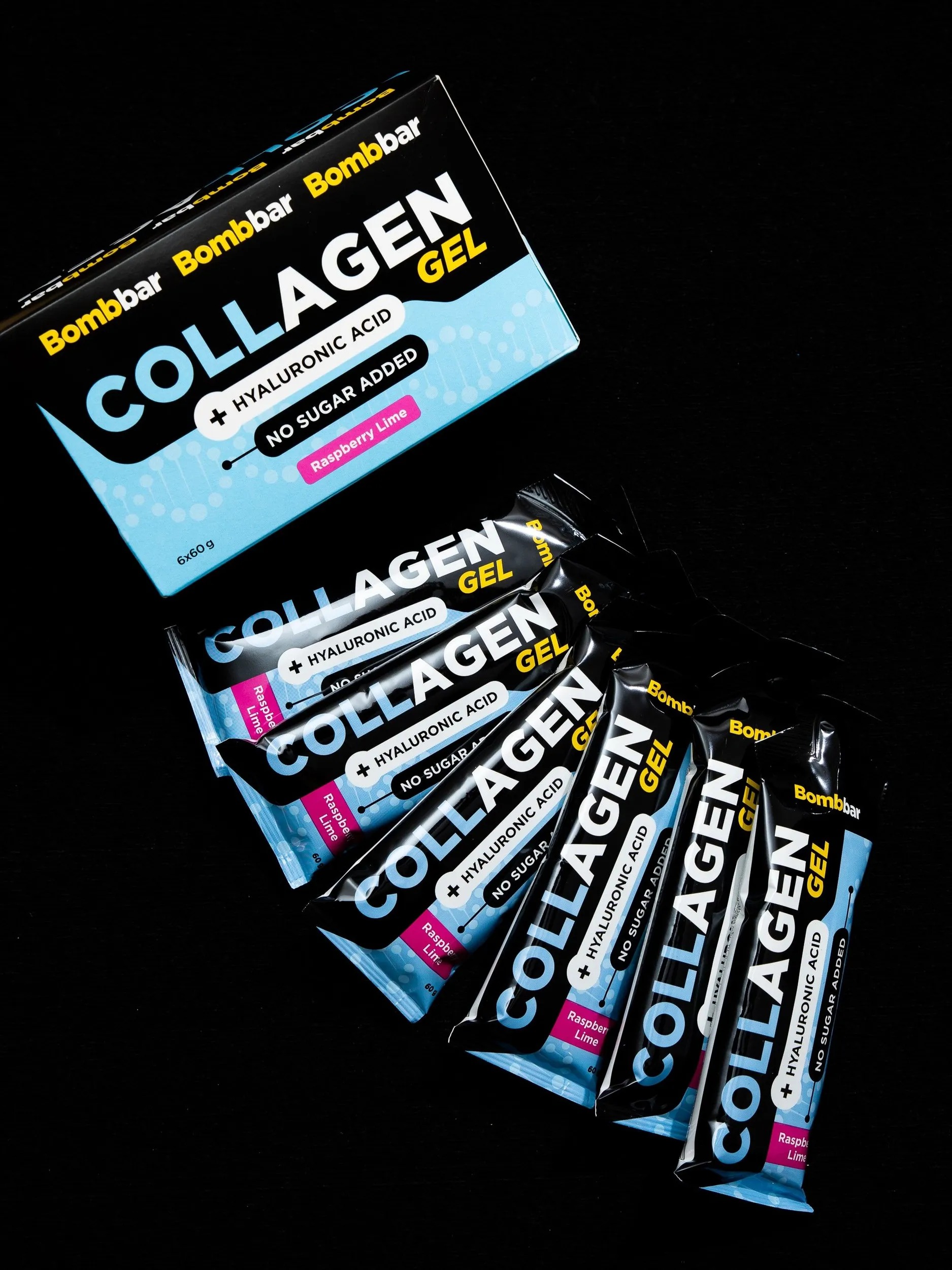  Bombbar - Collagen gel with hyaluronic acid sugar-free 