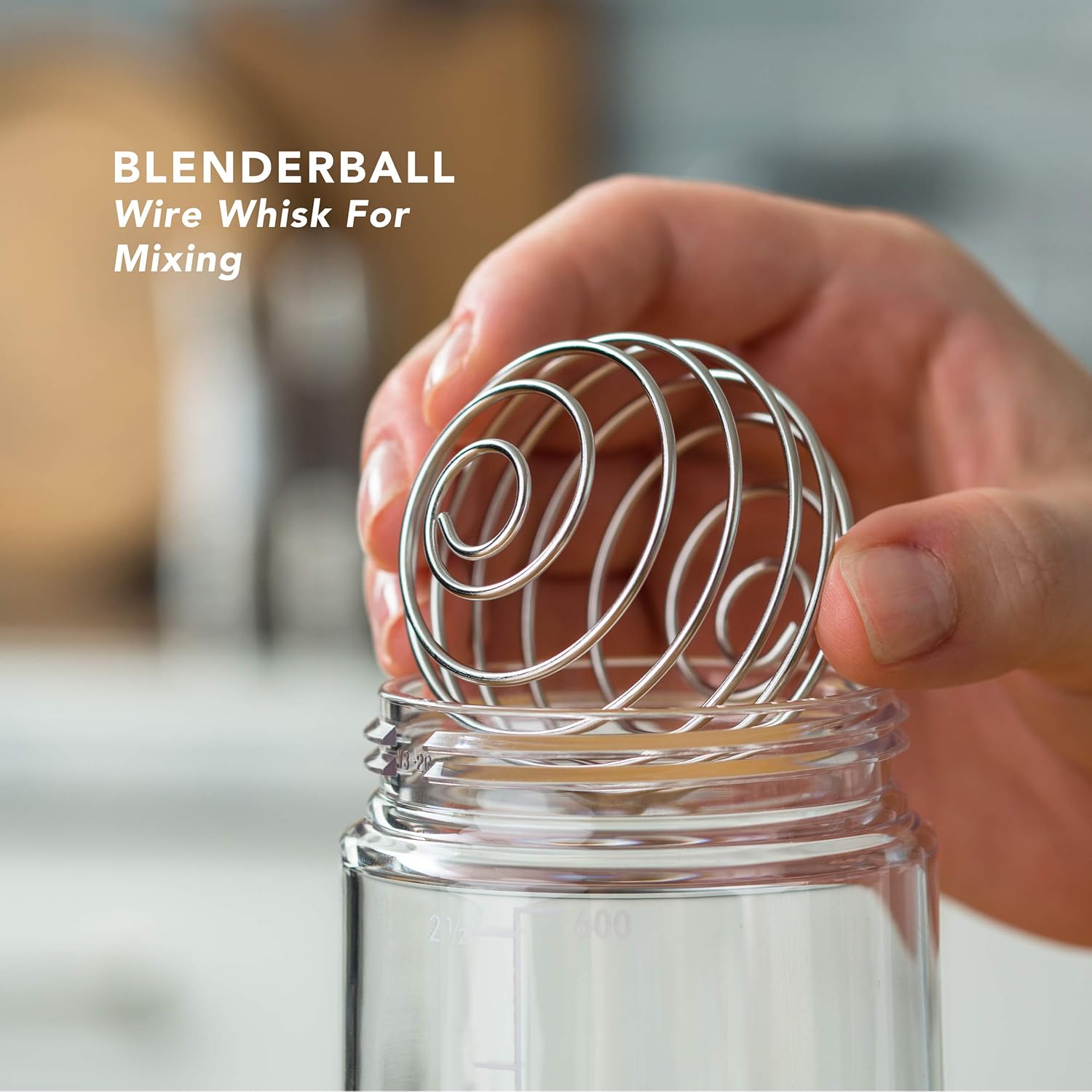  BlenderBottle - Whiskware Salad Dressing Shaker (591 ml) 