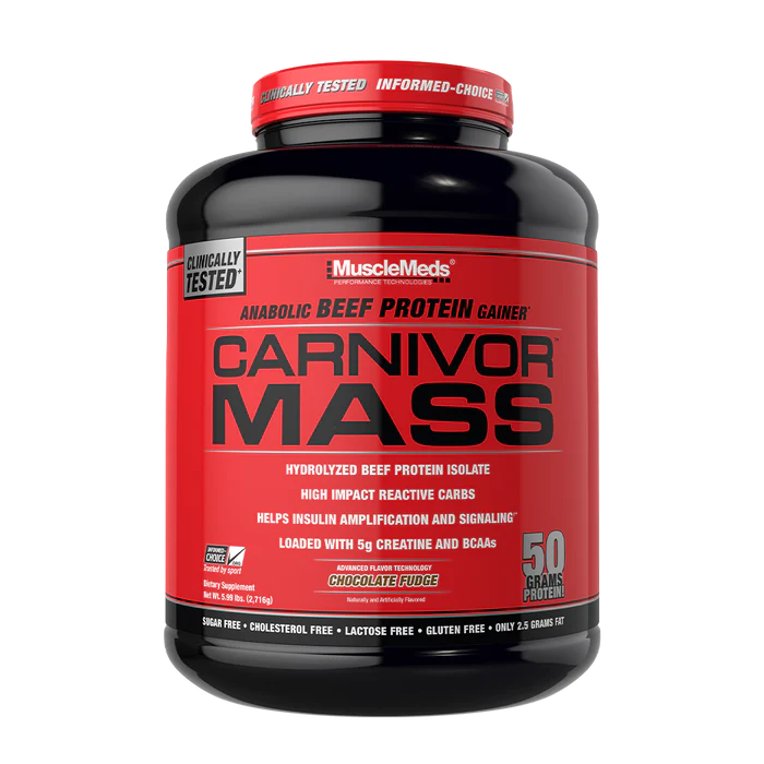  MuscleMeds Carnivor Mass Beef Protein Gainer 