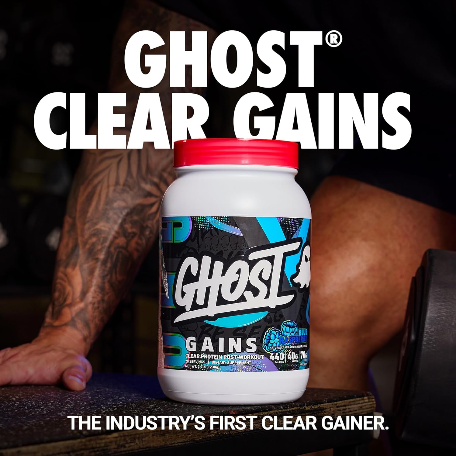  Ghost - Clear Mass Gainer Protein Post-Workout 