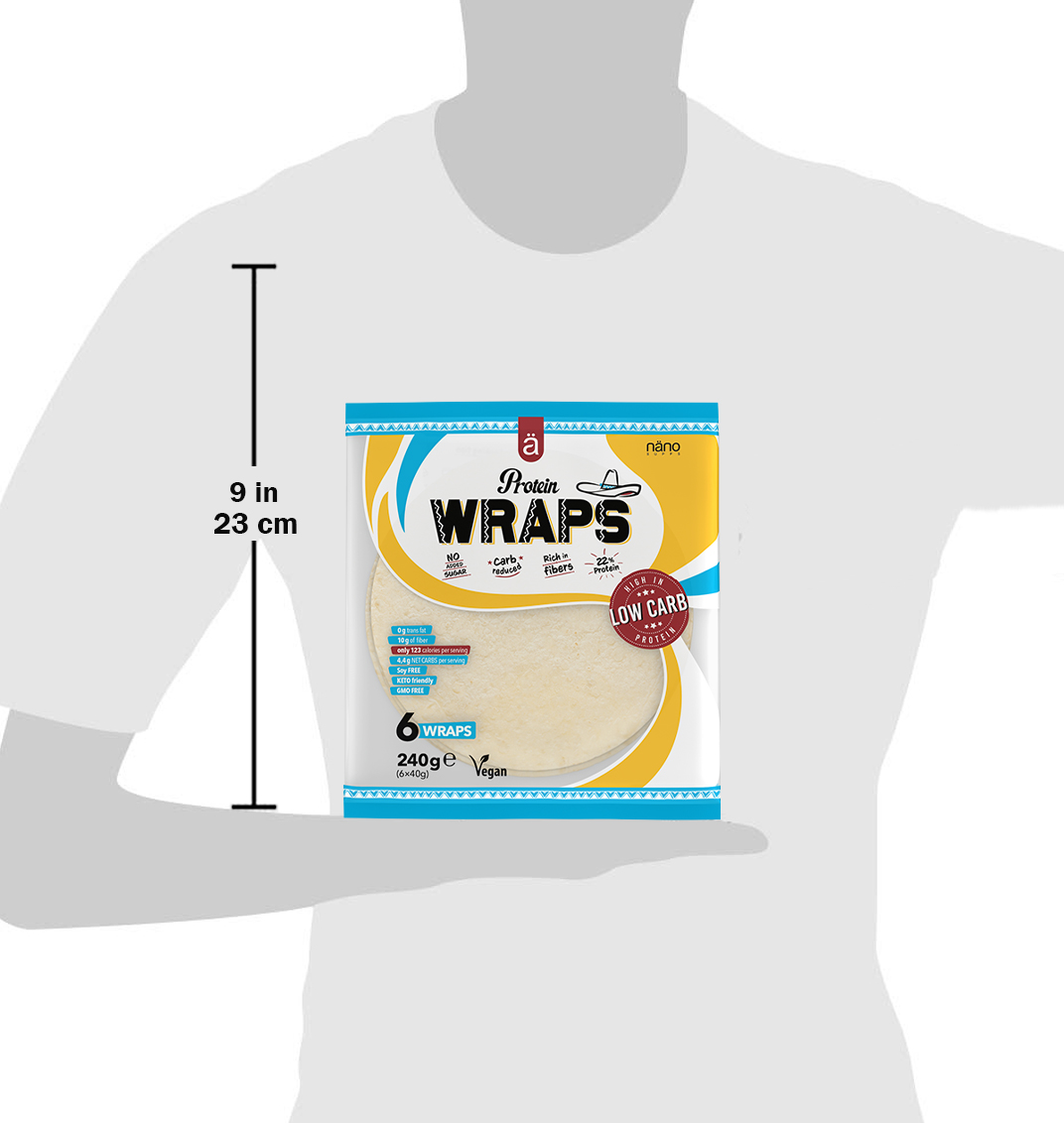  Nano Supps - Protein Wrap Tortilla 