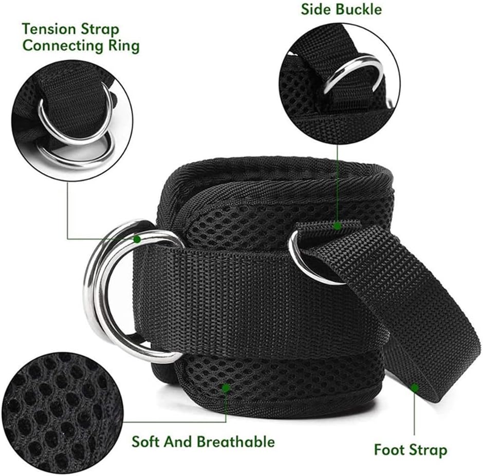  Vigor - Adjustable Ankle Straps for Cable Machine  