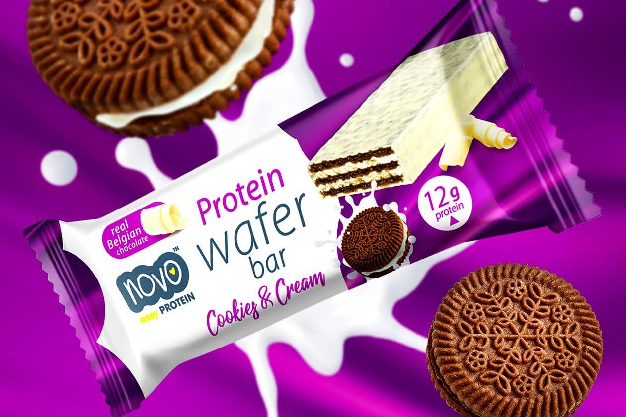  Novo Protein Bar Wafer (Pack of 12) 