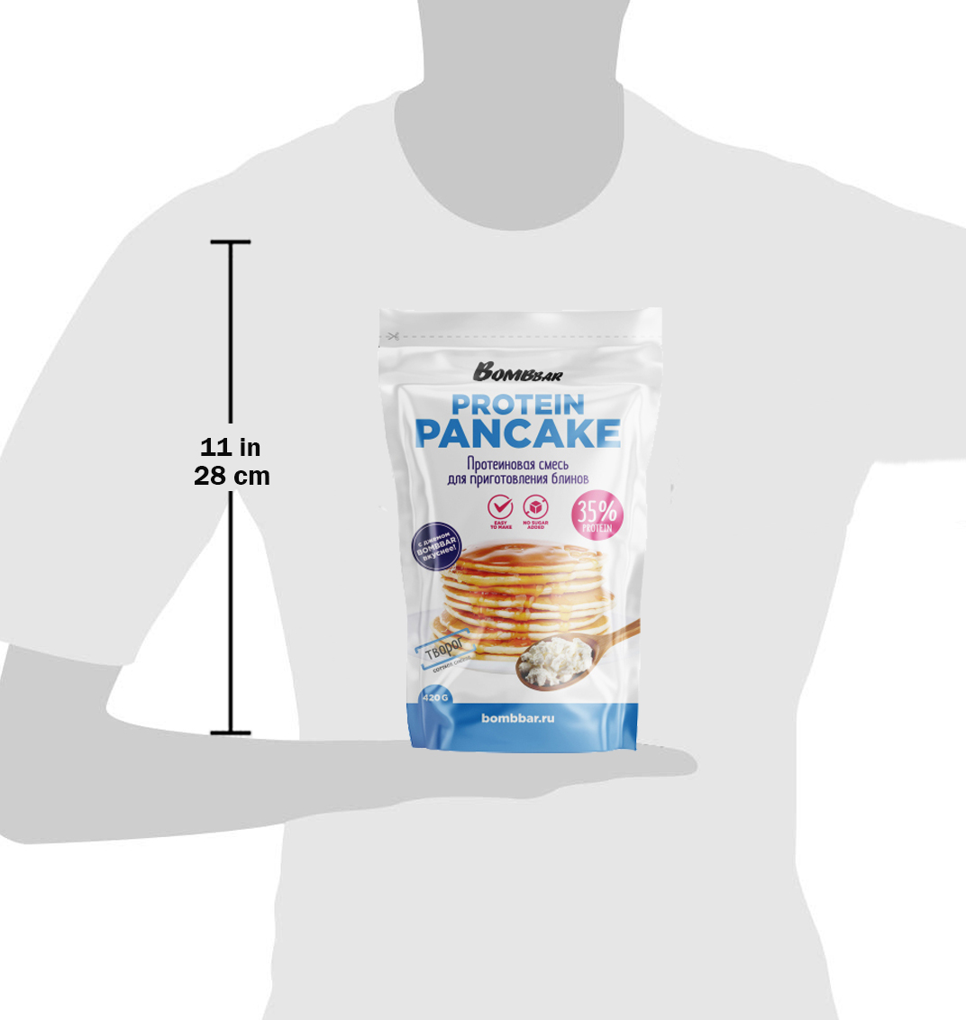  بومب بار - خليط بان كيك بروتين خالي من السكر (420 جم) - Bombbar - Protein Pancake Mix 