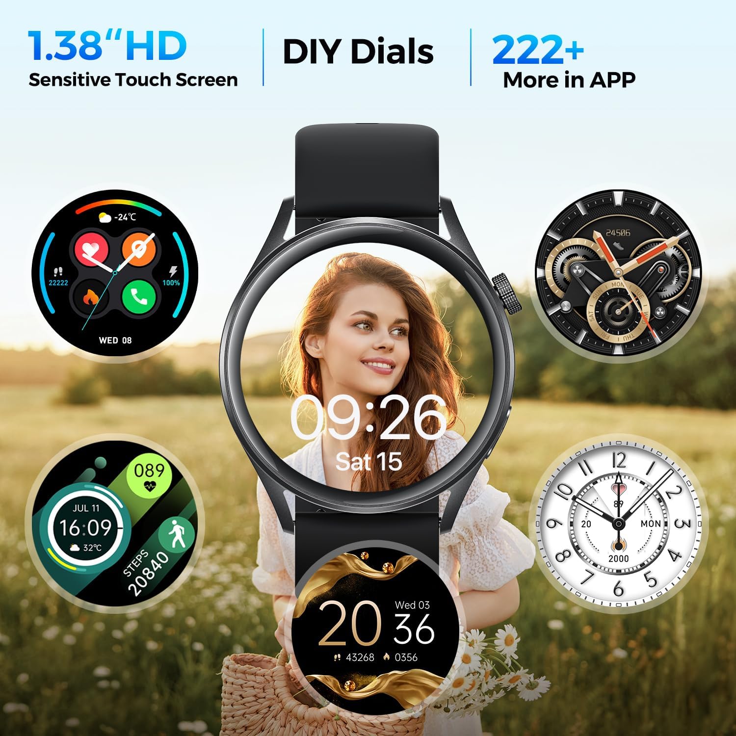  SoundPEATS - Smart Watch Model Watch 4 