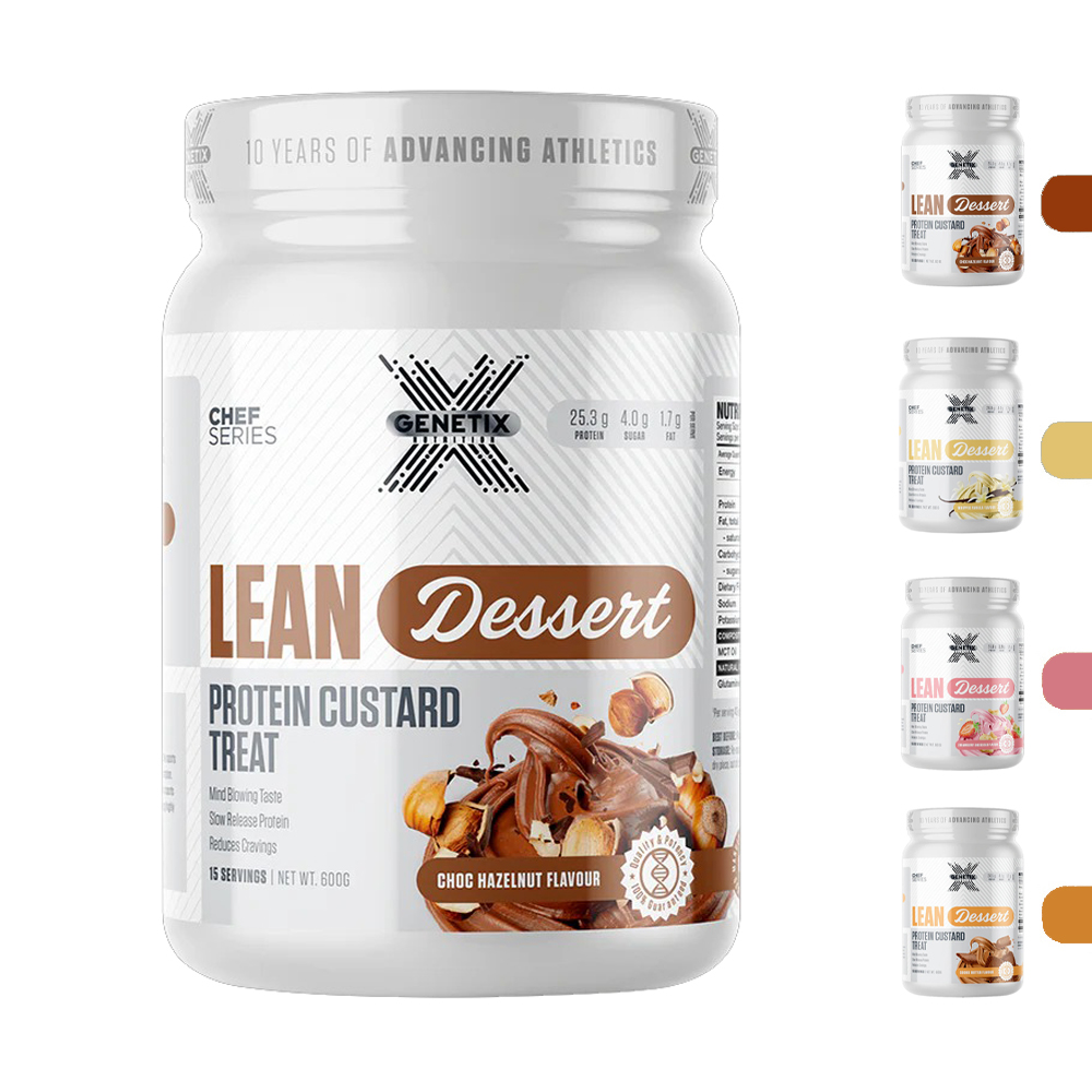  Genetix Nutrition Lean Dessert Protein Custard 