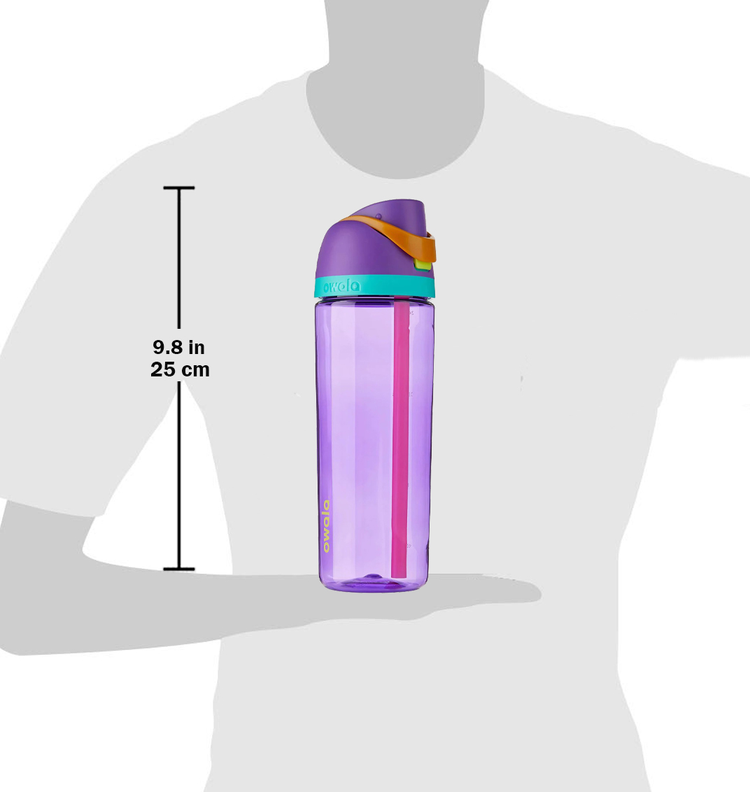  أوالا فري سيب زجاجة مياه من التريتان (730 مل) - Owala FreeSip Tritan Water Bottle 