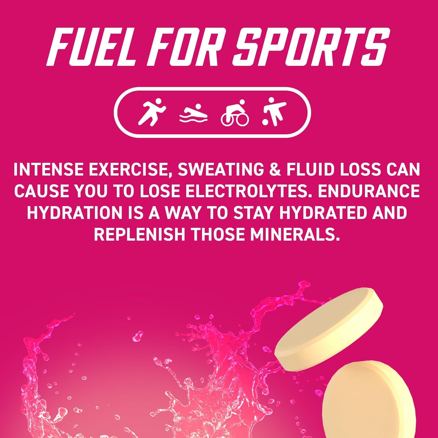  أبلايد نيوتريشن - انديورنس هيدراشين الكتروليت مع فيتامين سي (20 قرص) - Applied Nutrition Endurance Hydration Electrolyte 
