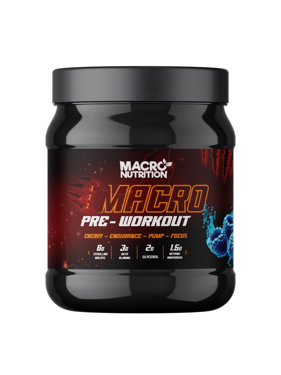  Macro Nutrition - Macro Pre-Workout 