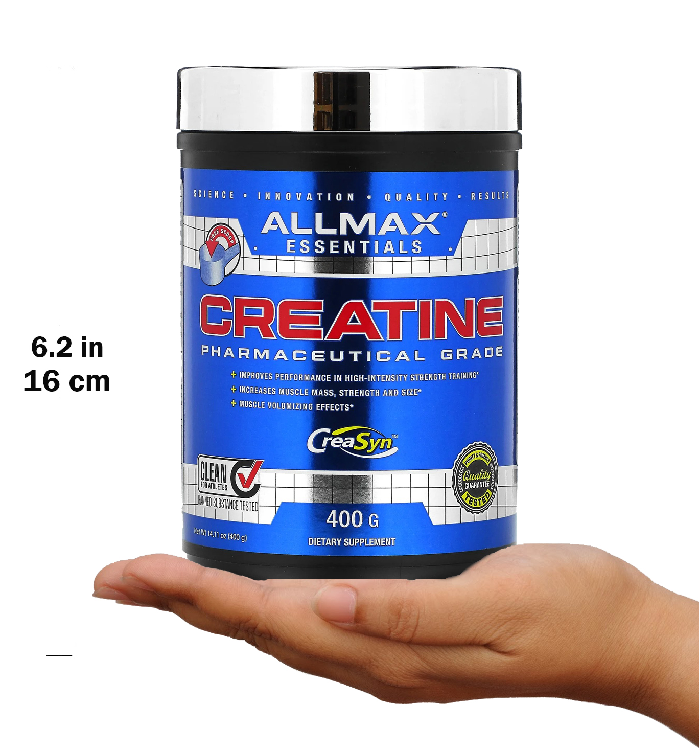  اول ماكس كرياتين بيور ميكرونايزد ALLMAX Nutrition Micronized Creatine 