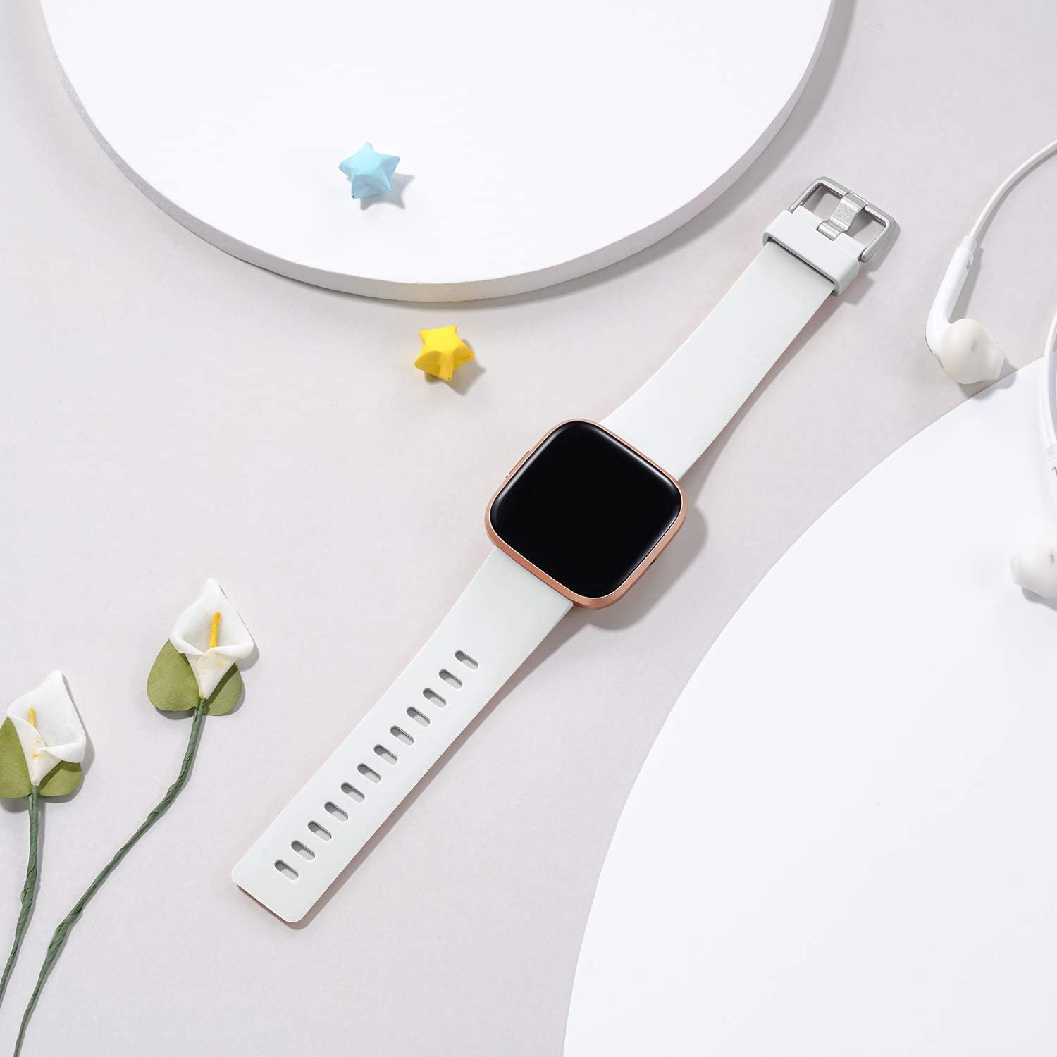  Silicone Replacement Bands for Fitbit Versa  & Versa Lite & Versa 2 