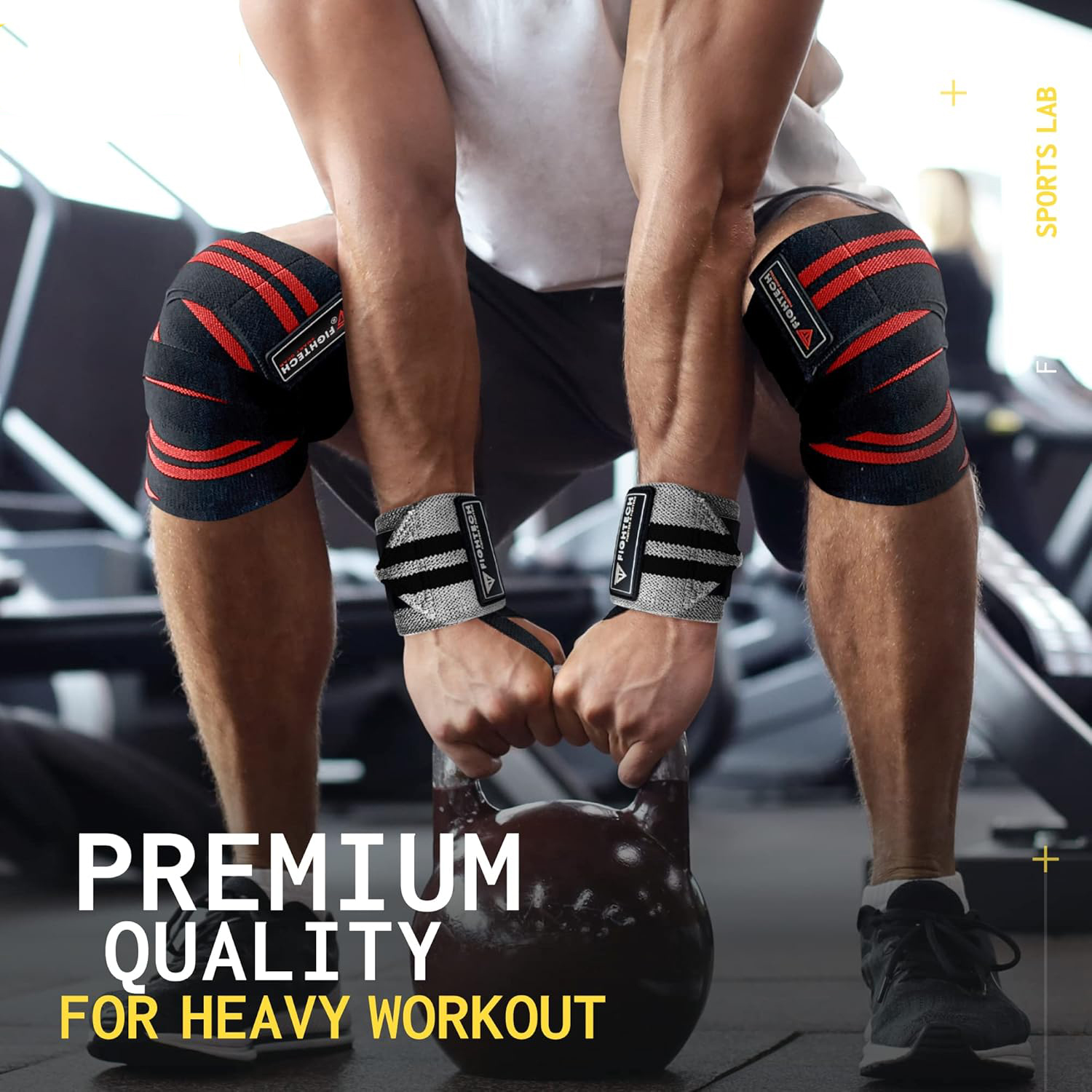 Hummer - 2pcs Knee Wraps 