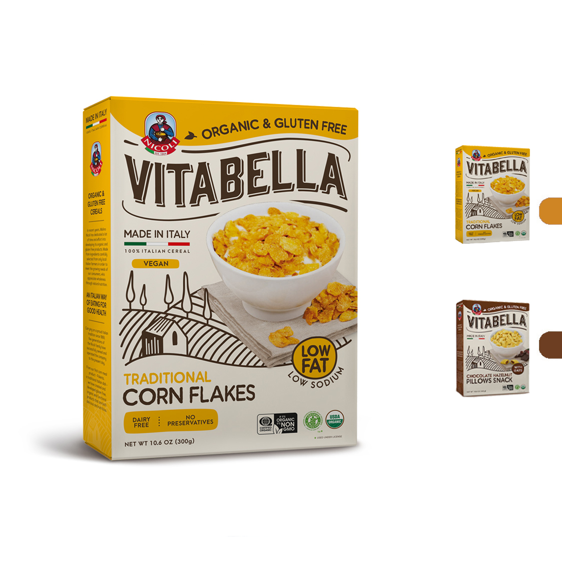  فيتابيلا - رقائق الكورن فليكس (300 جم) - Vitabella  Corn Flakes 