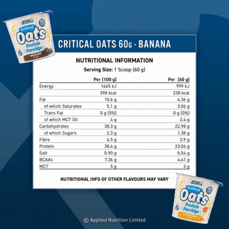  Applied Nutrition - Critical Oats Protein Porridge 