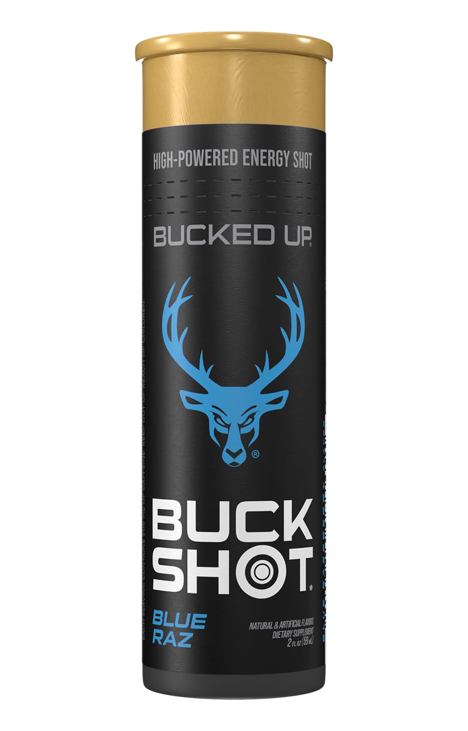  باكد اب – جرعة طاقة باك شوت لطاقة قبل التمرين تركيز عالي (12 شوت) - Bucked Up Buck Shot Energy Drink 