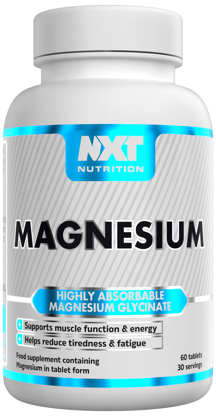  نكست نيوتريشن - جليسينات مغنيسيوم (60 كبسولة) - NXT Nutrition Glycinate Magnesium 